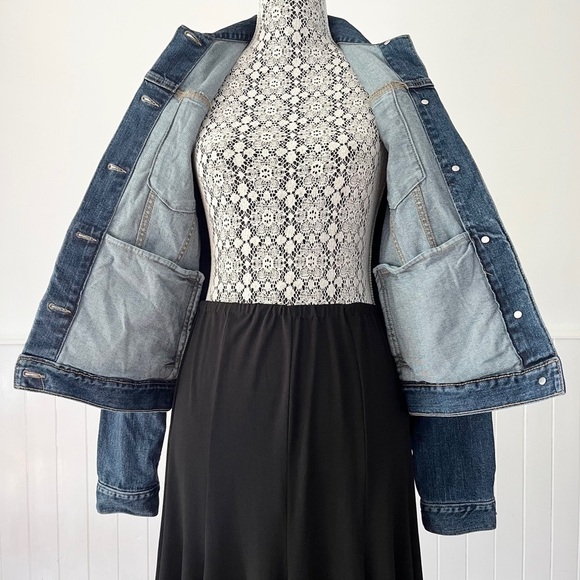 Gap Indigo 1969 Icon Denim Jacket Size S Tall - Picture 11 of 14